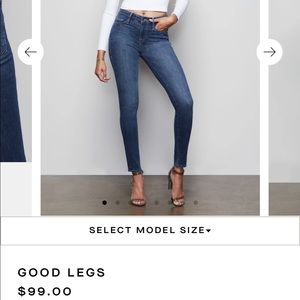 GOOD AMERICAN good legs jeans PRICE NEGOTIABLE